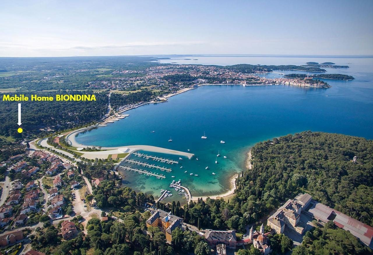 Mobile Home Biondina Camp Porton Nature Hideouts Rovinj Exterior photo